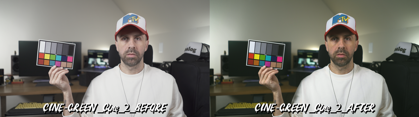 EditButter Studios - Red & Green "Cine" Style Luts for Sony Cameras: the Full Collection