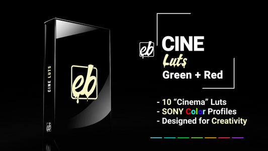 EditButter Studios - Red & Green "Cine" Style Luts for Sony Cameras: the Full Collection