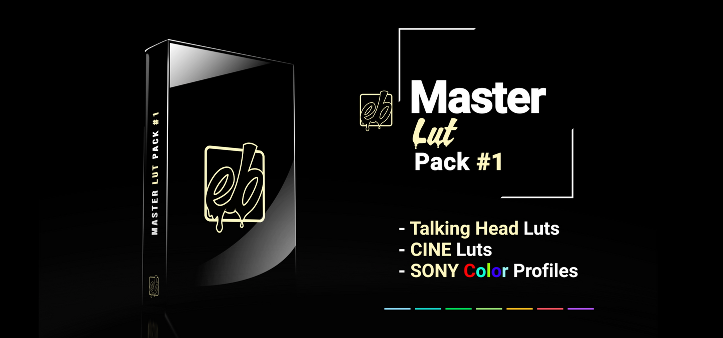 EditButter Studios - Master Lut Pack For SONY