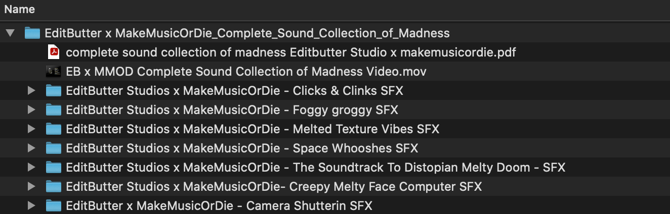 EditButter X Make Music Or Die: Complete Sound Collection of Madness!